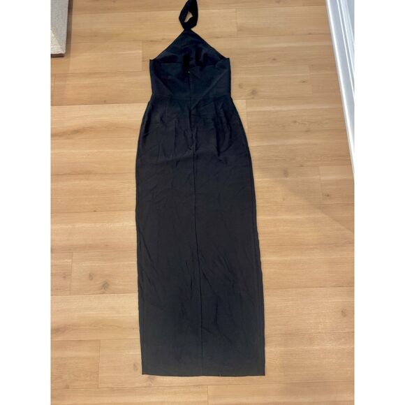 Amanda Uprichard Queen Gown in Black - Women's Large - New without Tags - Picture 7 of 7